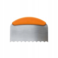 PACKA SZPATUŁKA FALISTA DO TORTU KREMU 22,5 cm DECORA