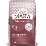 MĄKA PSZENNA PEŁNOZIARNISTA 1 kg - TOTA
