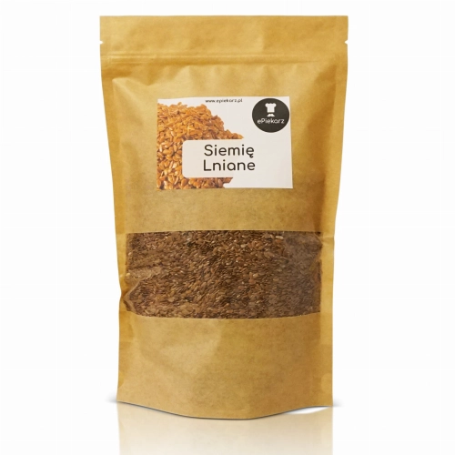 siemię lniane 1kg ziarno
