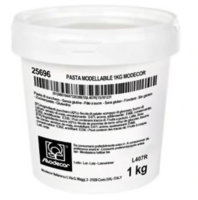 MODECOR MASA CUKROWA DO MODELOWANIA FIGUREK BIAŁA 1 KG - WIADERKO