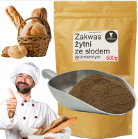 Zakwas Żytni Ze Słodem Jęczmiennym 500g- ePiekarz