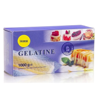 Żelatyna W Listkach Wieprzowa 1kg 200 szt