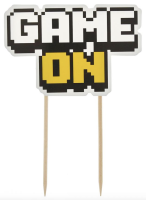 Dekoracja na tort Game On