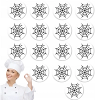 BEZIK 12 SZT PAJĘCZYNA HALLOWEEN DEKORPOL