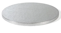 Padkład pod tort srebrny okrągłay 28cm