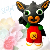 MODECOR FIGURKA CUKROWA DEKORACJA TORT KRÓLIK BING VIDEO