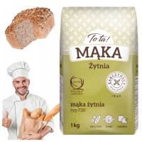 Mąka Żytnia Chlebowa z Młyna typ 720 1kg