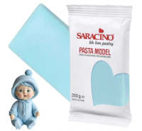 SARACINO MASA CUKROWA JASNO NIEBIESKA BABY 1KG