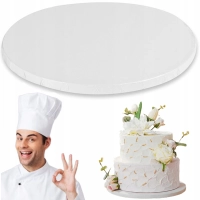 MODECOR PODKŁAD OKRĄGŁY BIAŁY 25 CM