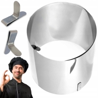 Forma Regulowana Rant Wysoki Do Tortu Okrągły 20cm