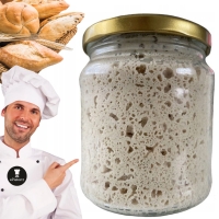 Zakwas Żytni Chlebowy Świeży Naturalny 250g